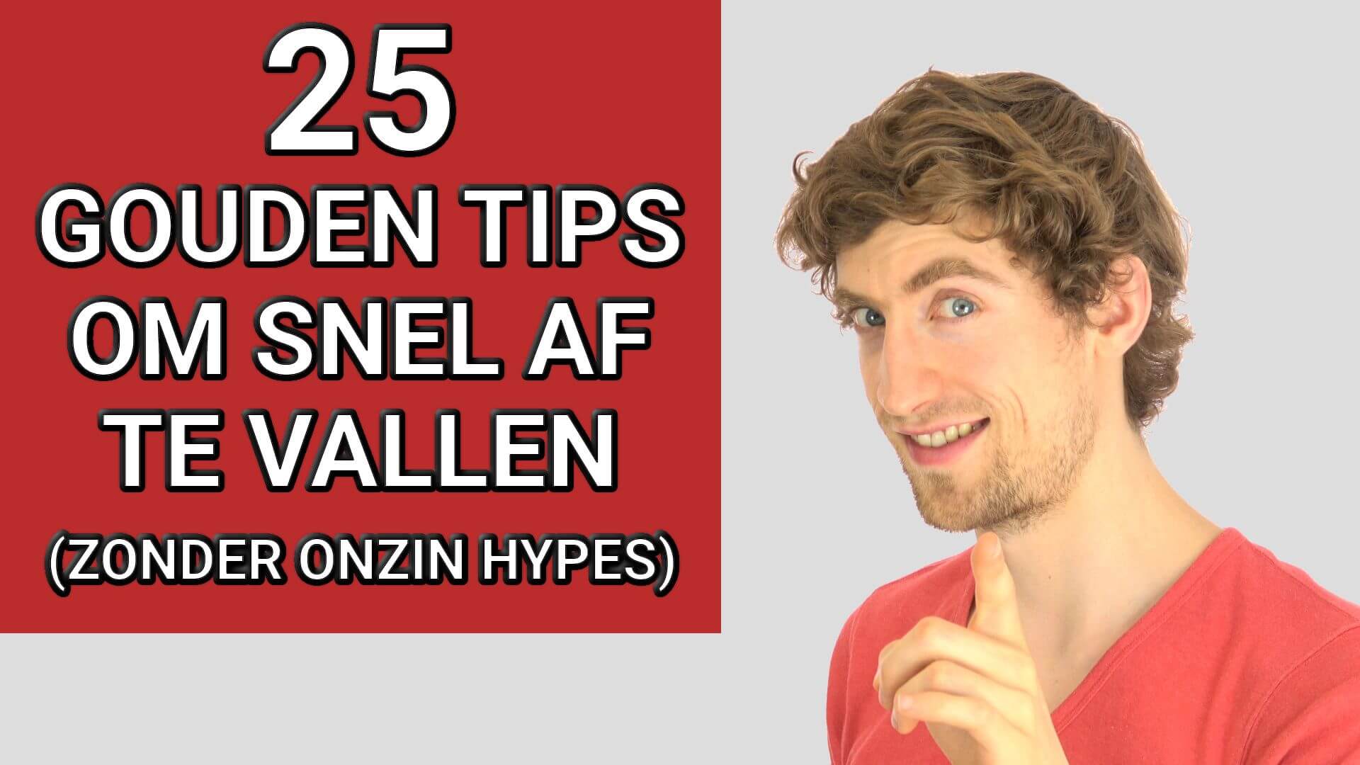 afvallen tips eten
