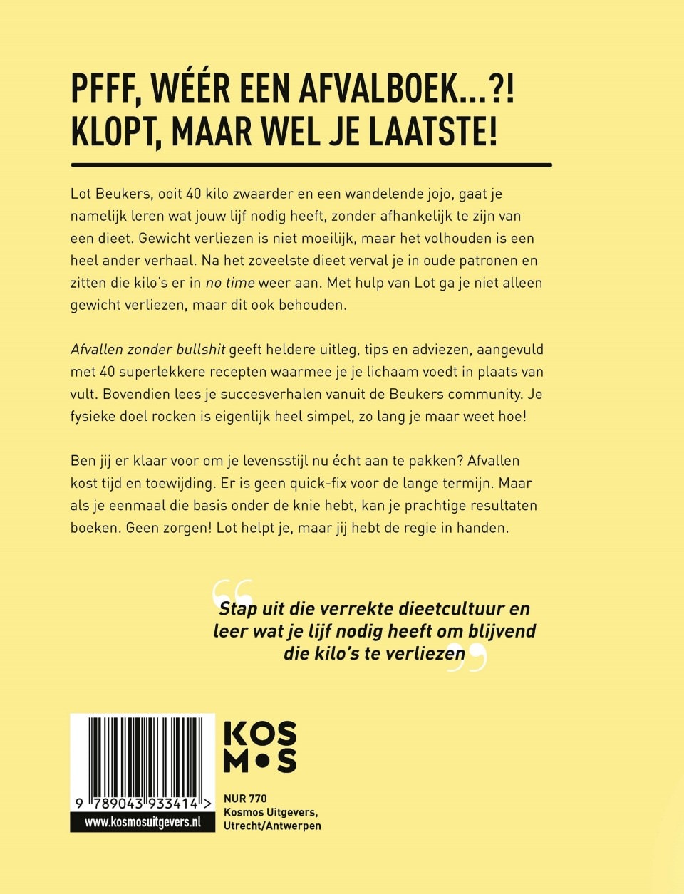 afvallen zonder dieet gratis