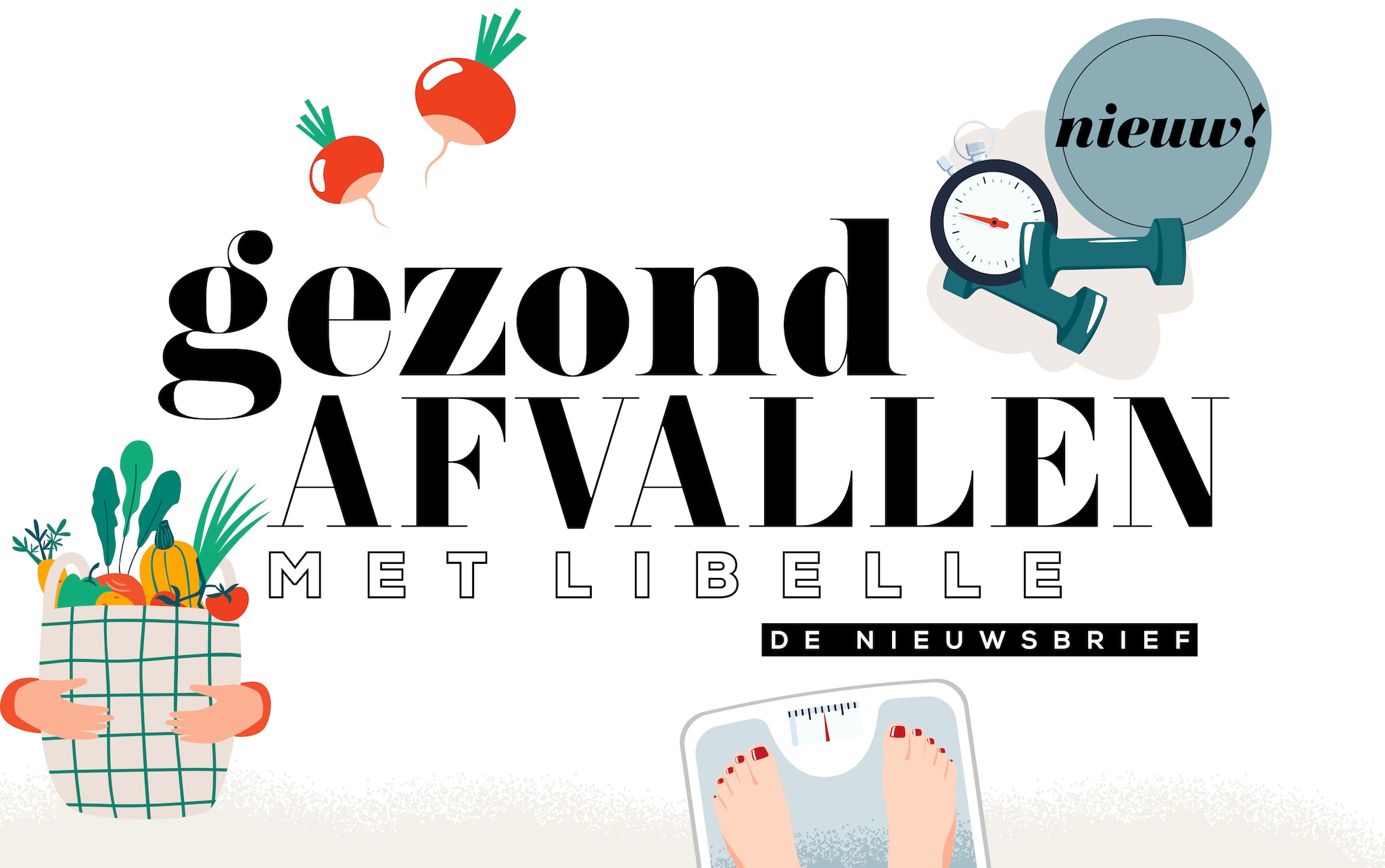 gezond afvallen in een week