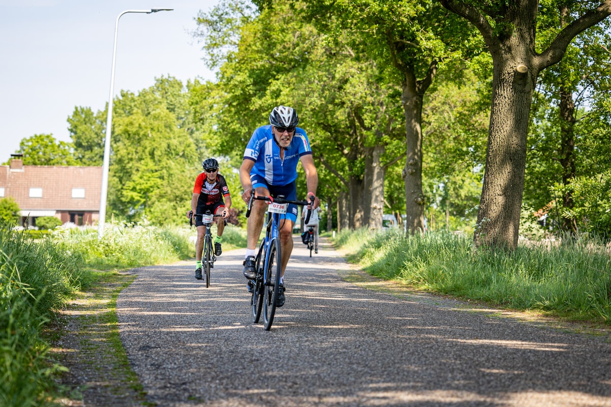 wielrennen en afvallen