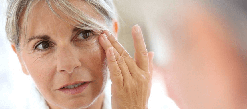 afvallen in het gezicht