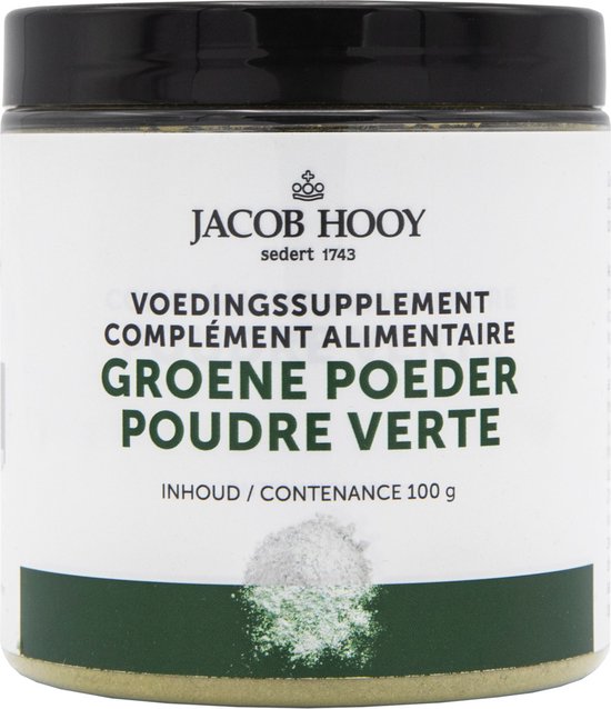 groene poeder afvallen