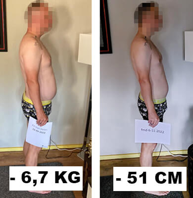 10 kilo afvallen in 6 weken